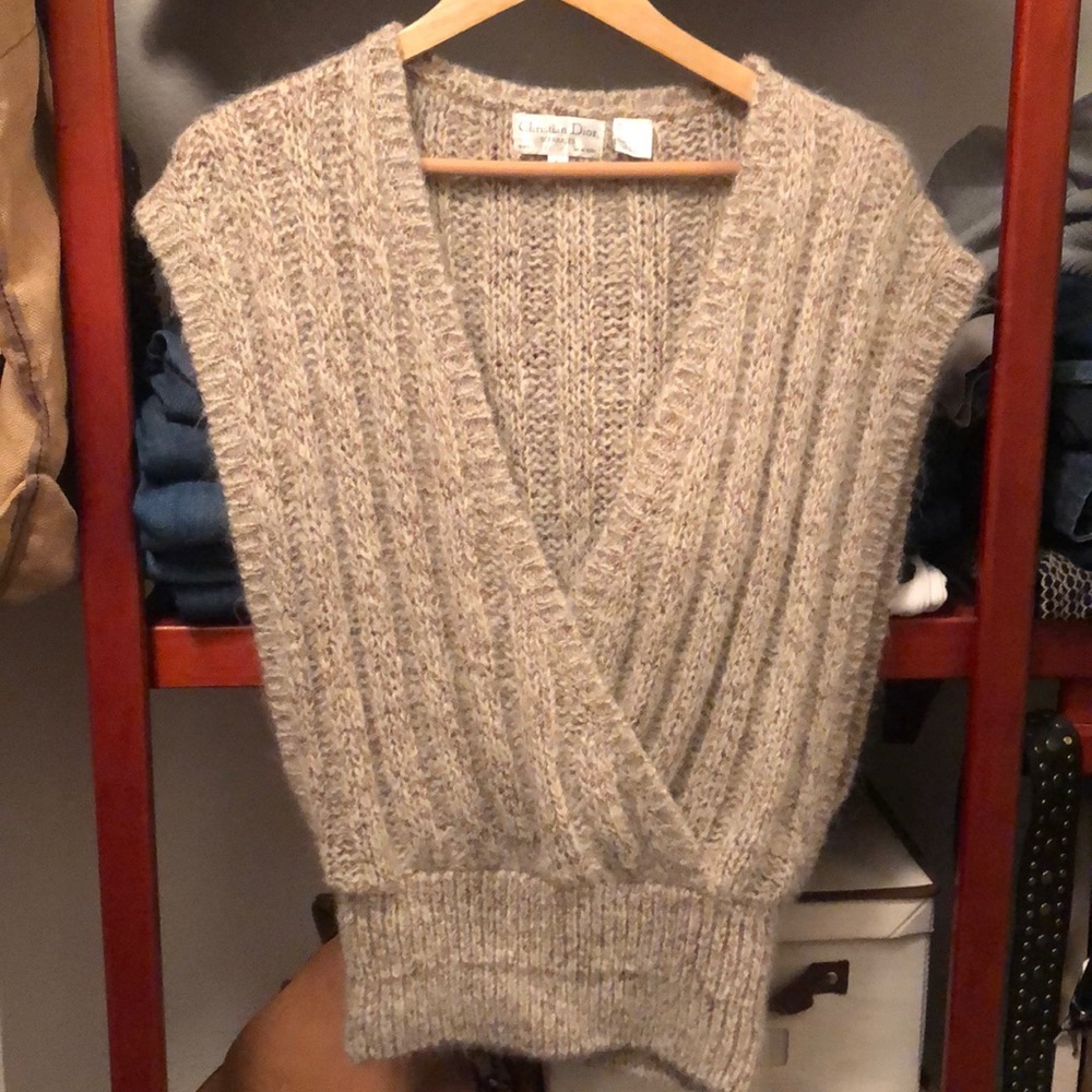Christian Dior Knit Vest